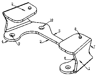 Special clamping fastening type assembling gasket structure