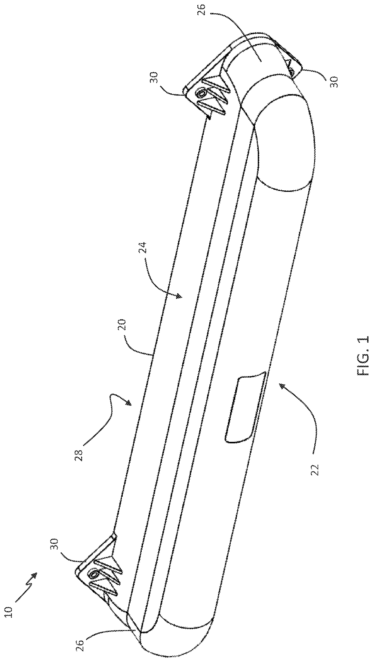 Pneumatic tool holder