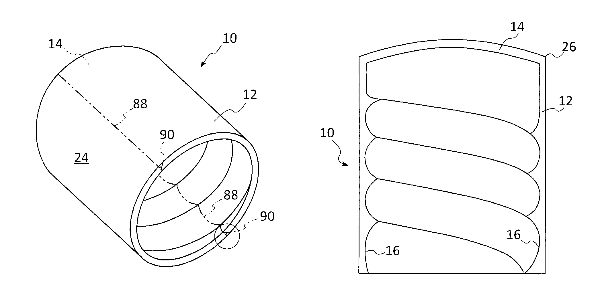 Folded and spiral CFL bulb safety cups, diffusion covers and shade assemblies