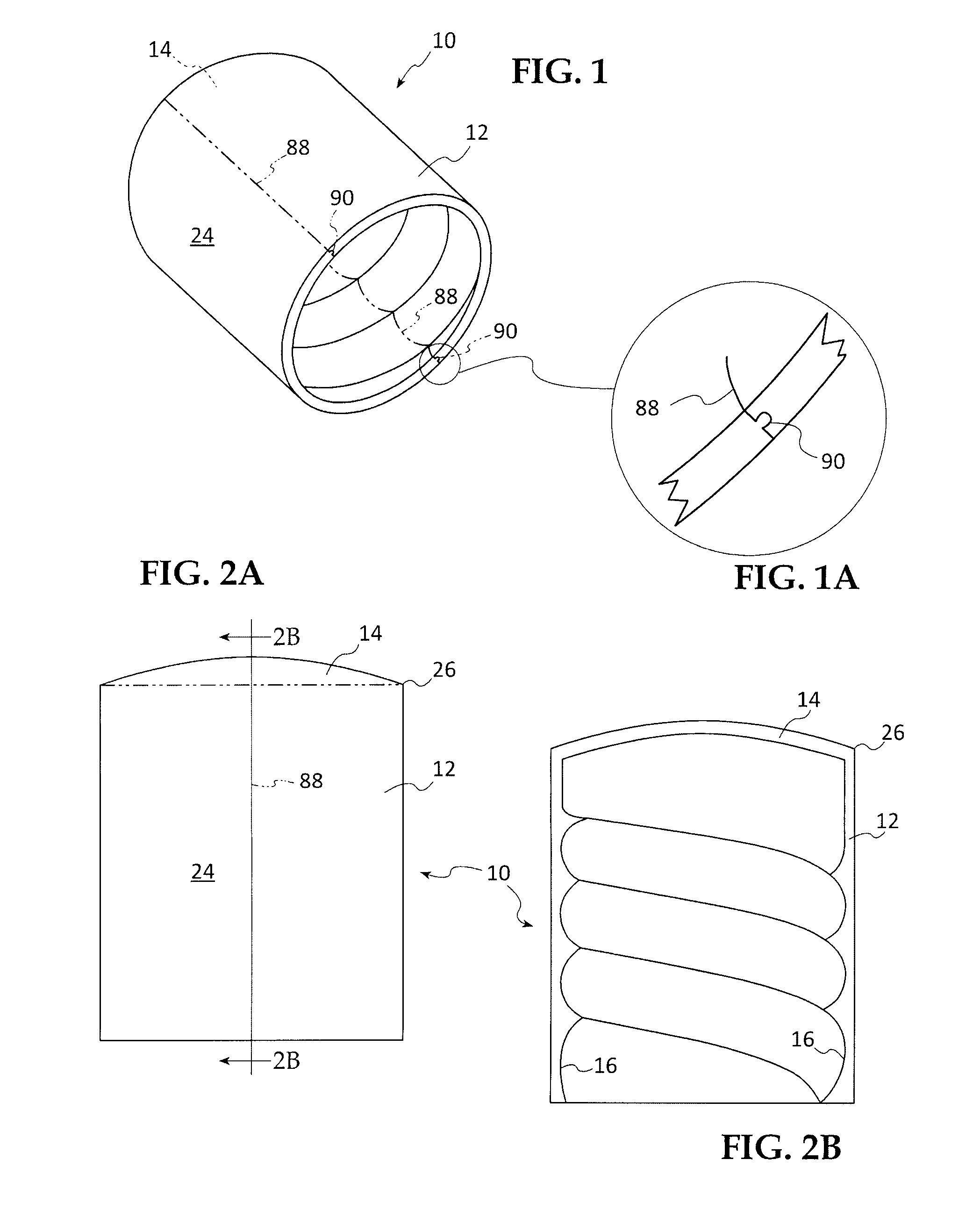 Folded and spiral CFL bulb safety cups, diffusion covers and shade assemblies