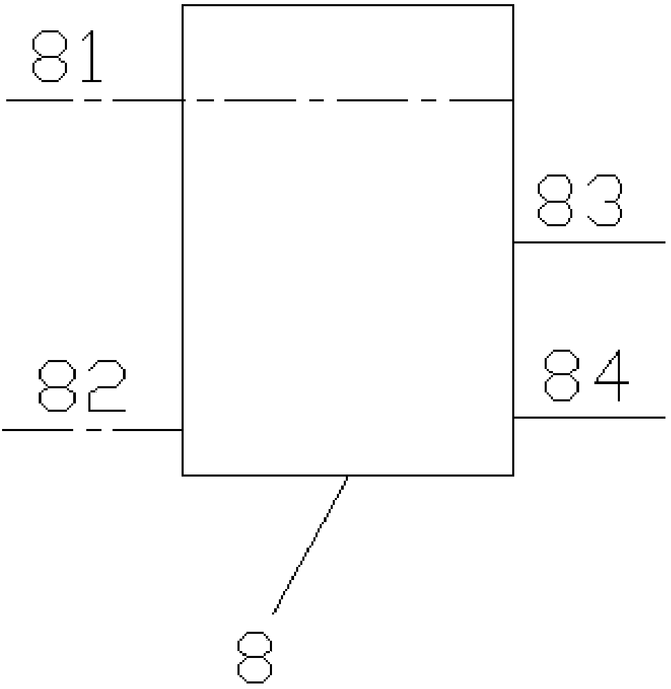 A cool storage type biomass gas siloxane removal device