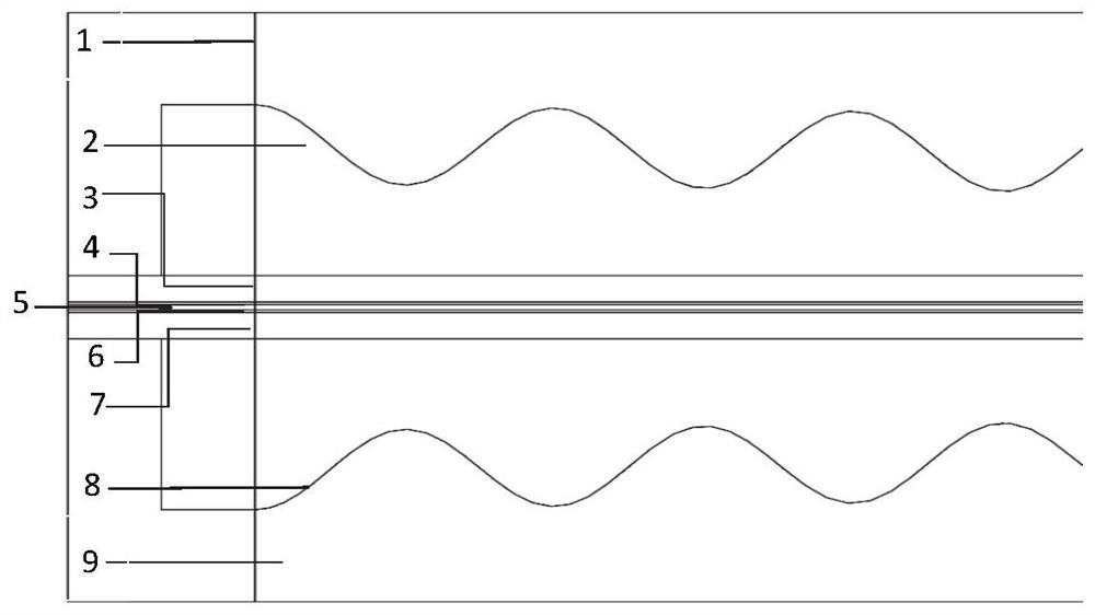 Proton exchange membrane fuel cell channel structure and proton exchange membrane fuel cell