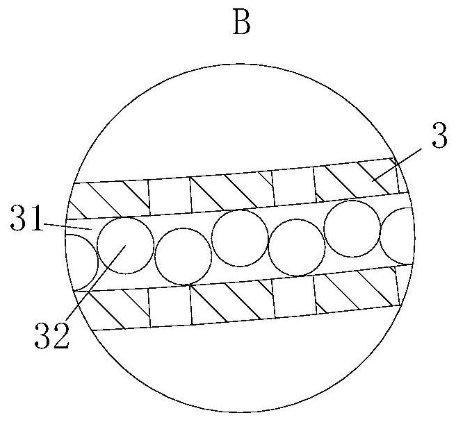 A coal gangue acidification treatment kiln