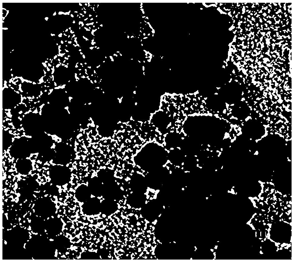 A microwave absorbing material composited with reduced graphene oxide and nano-cerium oxide and its preparation method