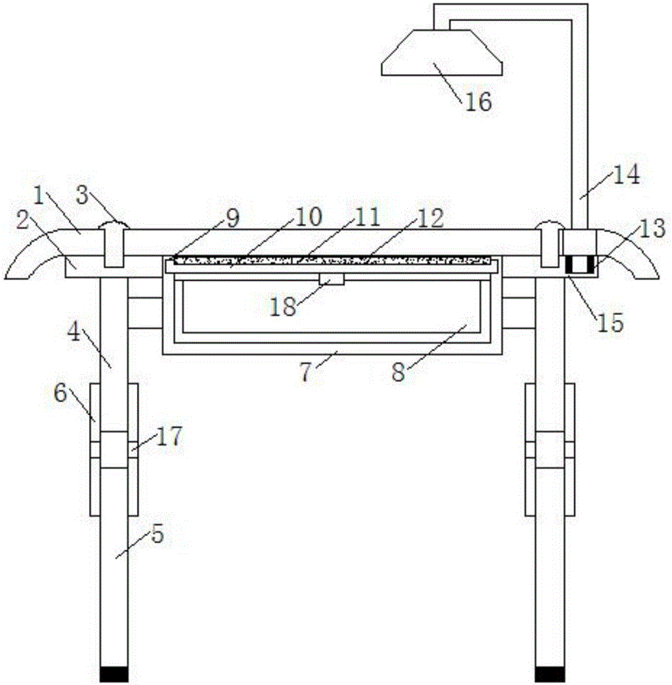 Tempered glass desk convenient to use