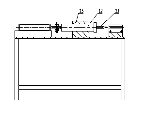 Pneumatic flaring machine