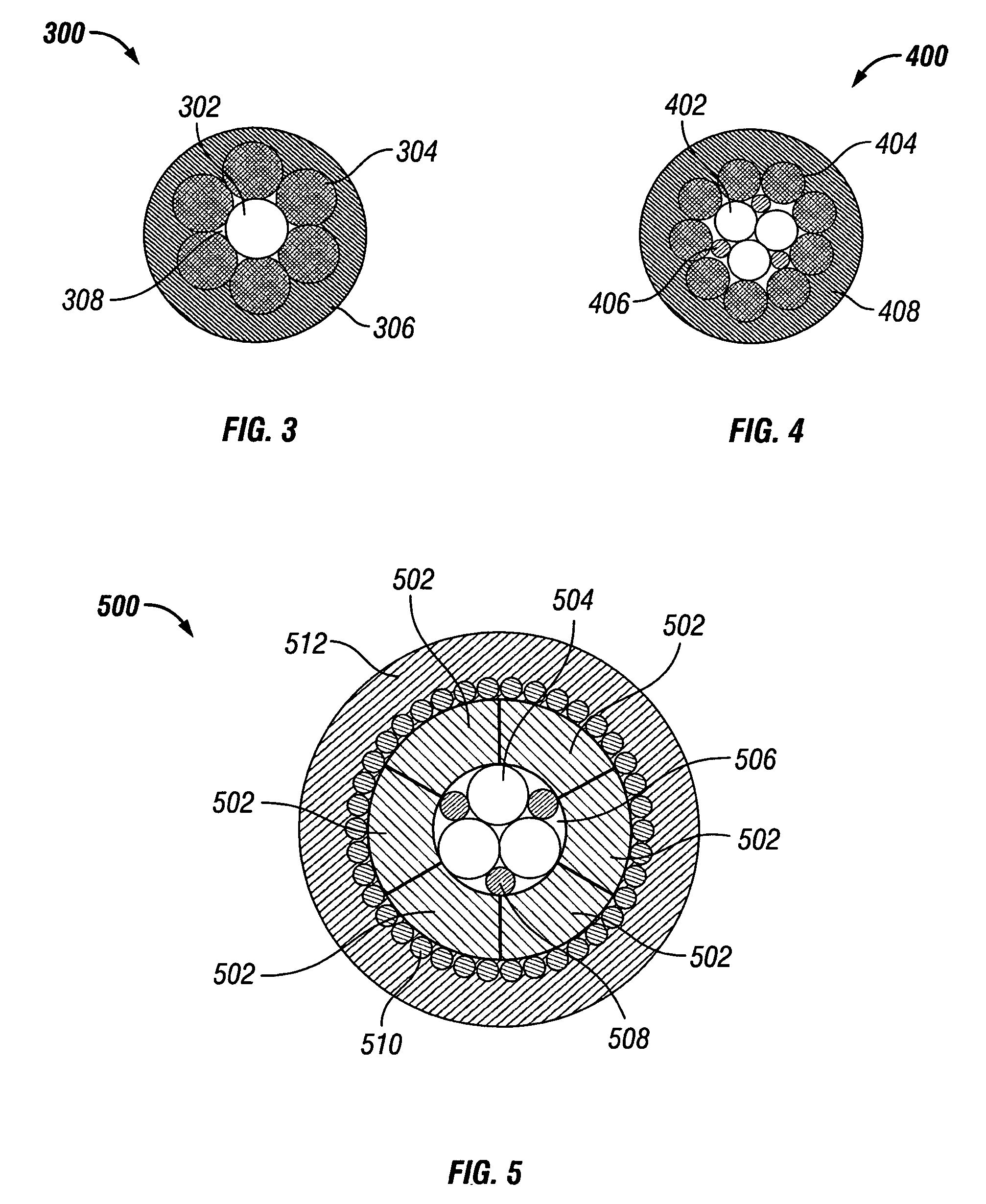 Optical fiber cables for wellbore applications