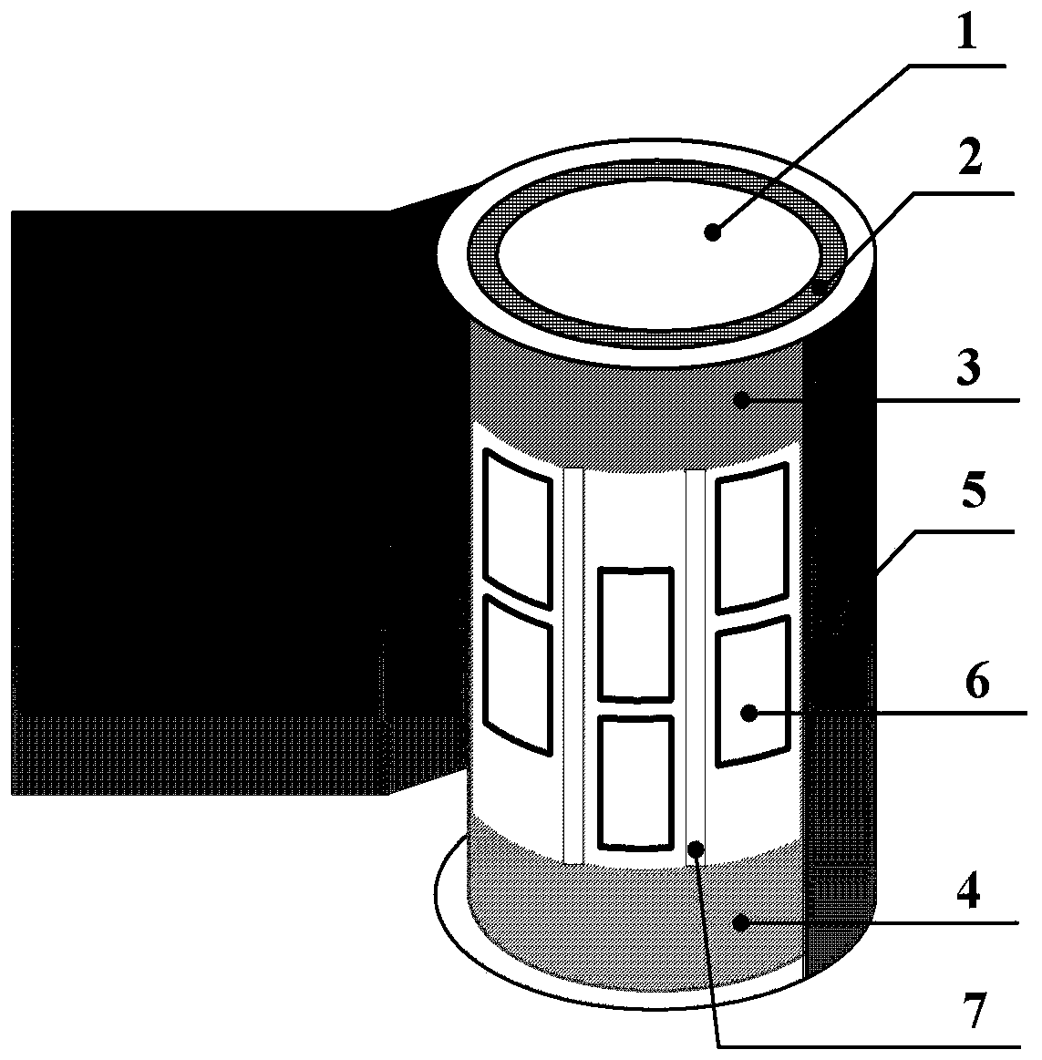 3D capacitance tomography sensor