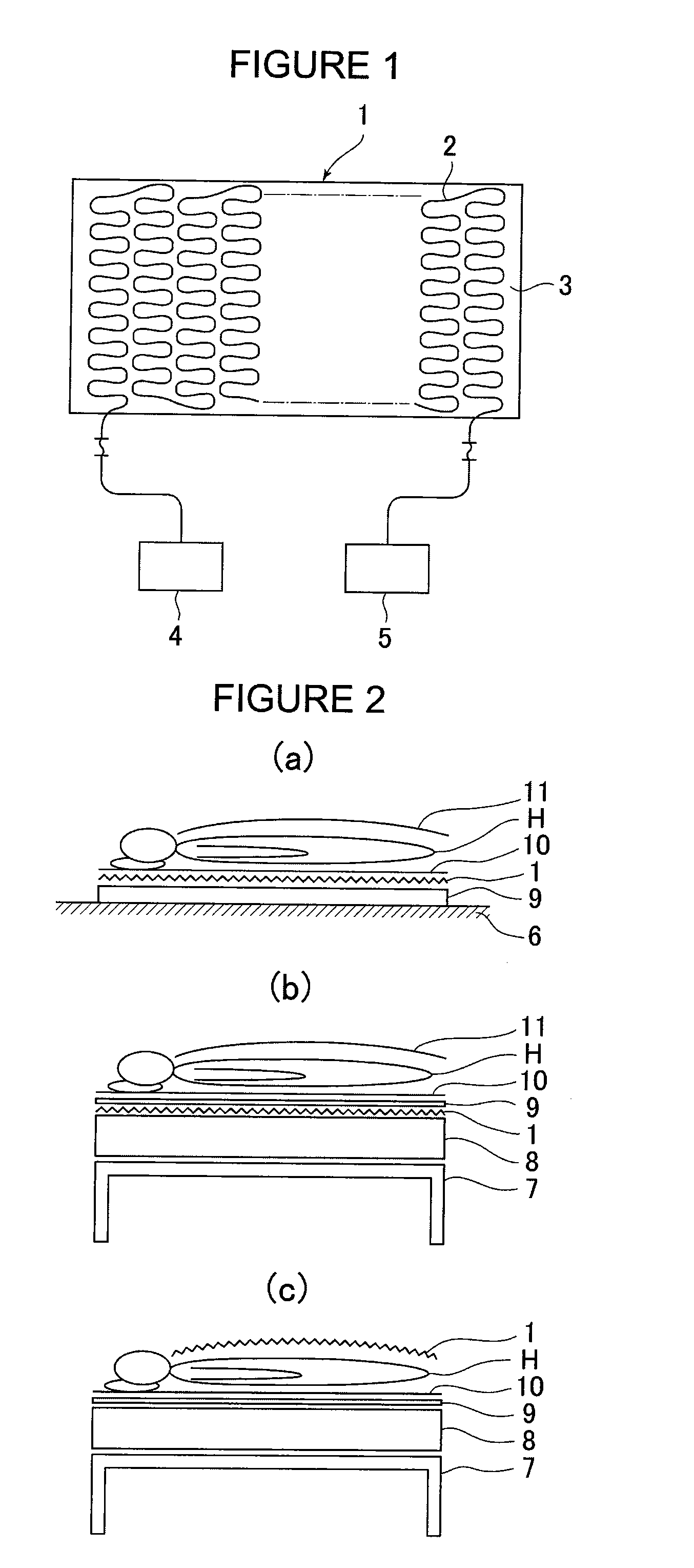 Method for monitoring living body activities, and optical fiber type flat shaped body sensor, garment styled optical fiber type flat shaped body sensor and human body fitted optical fiber type flat shaped body sensor used for the same