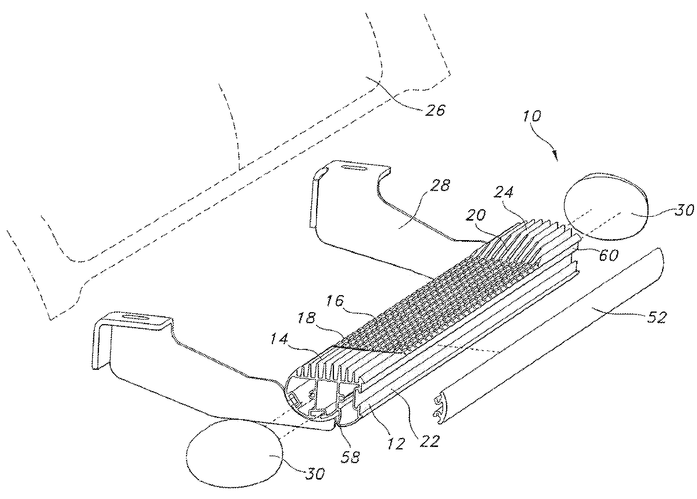 Vehicle step tube