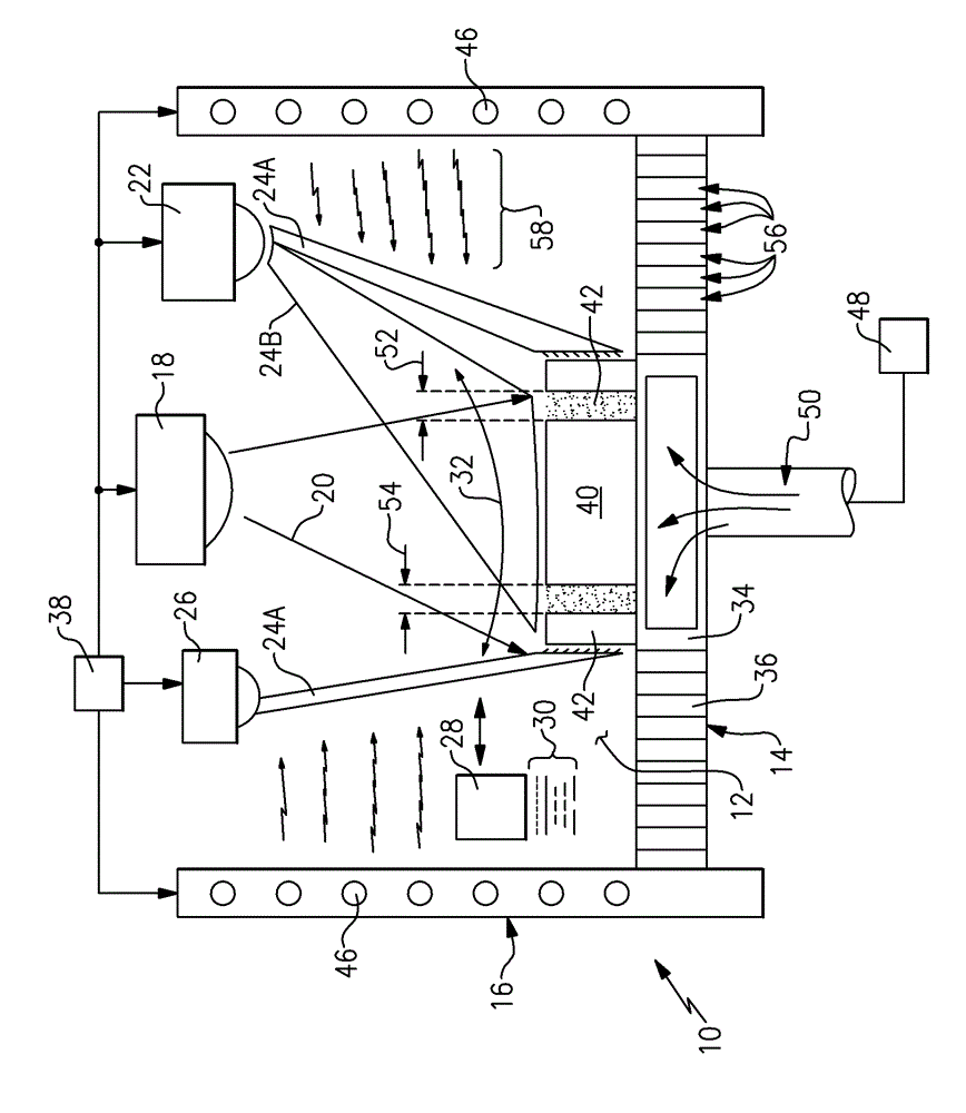 Additive manufacturing management of large part build mass