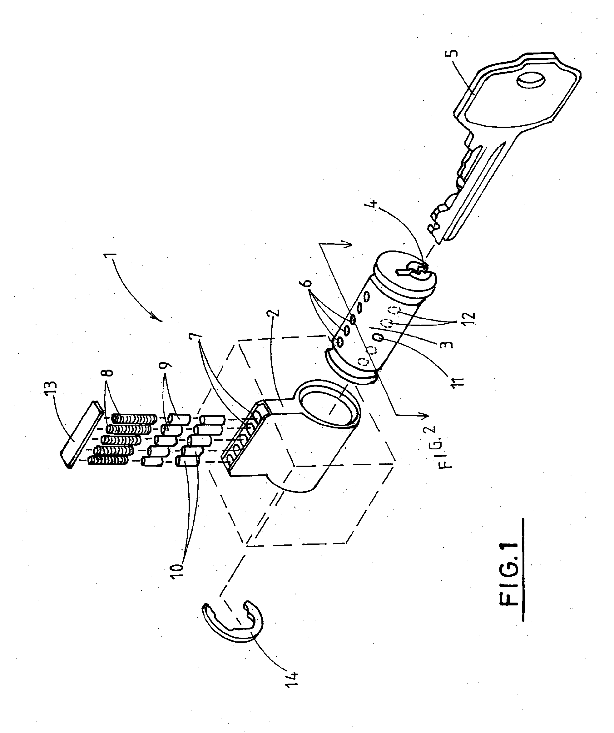 Bump-Resistant Pin Tumbler Lock