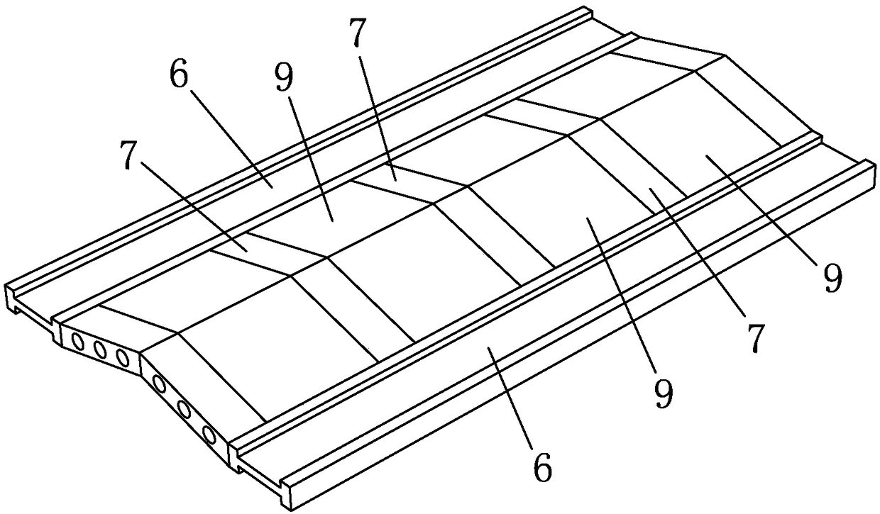 Construction method of stone pitching structure of tidal face of tidal-flat area