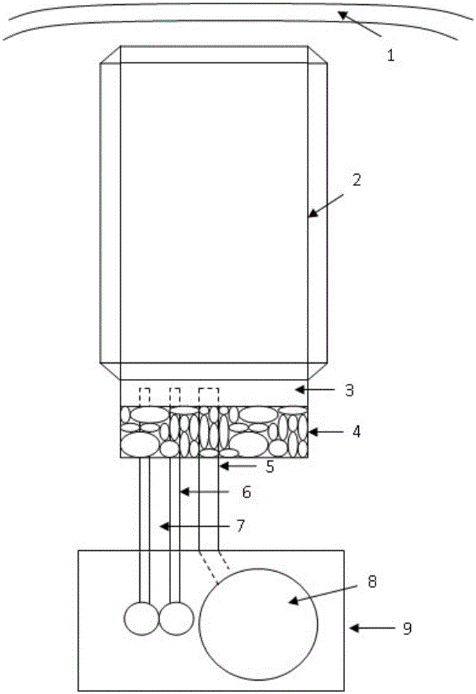 Slope water balance field observation device and observation method applying same