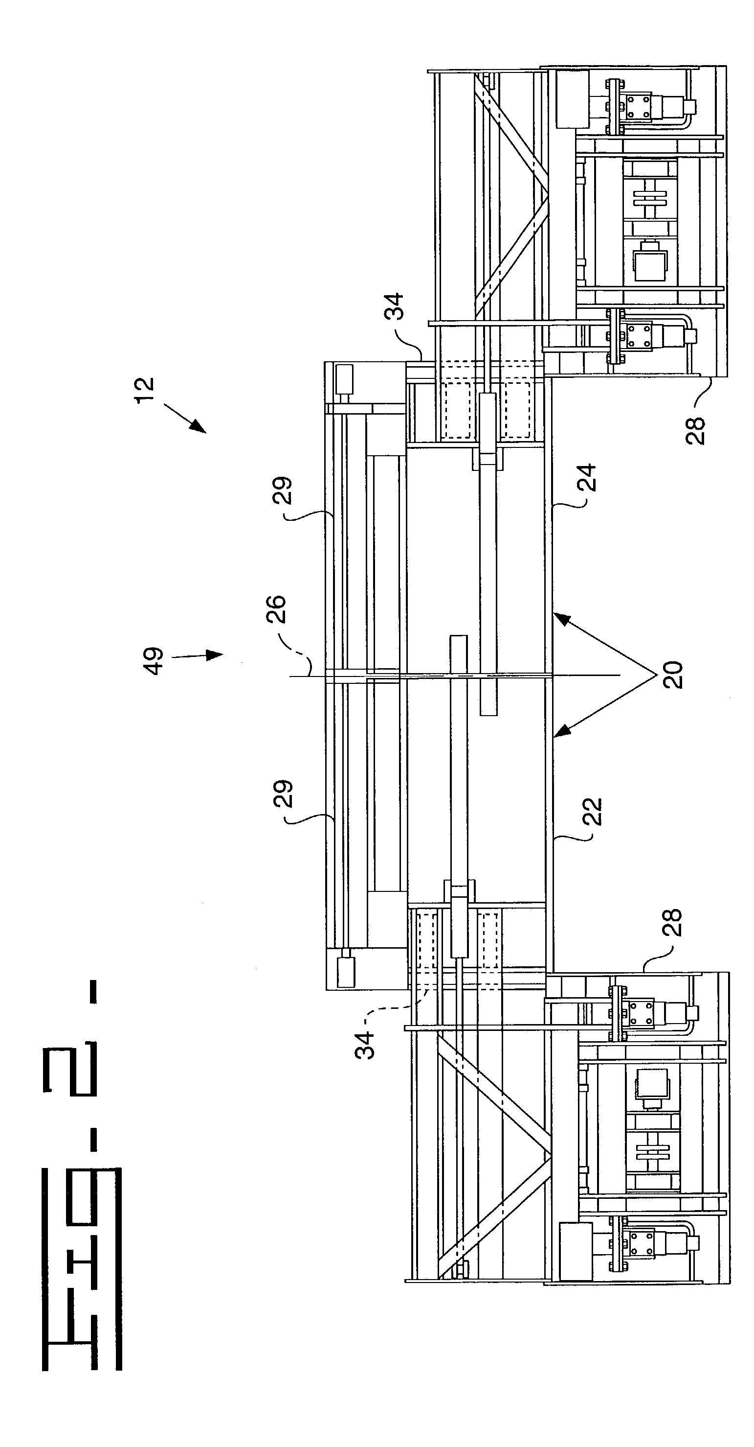 Screed heating arrangement