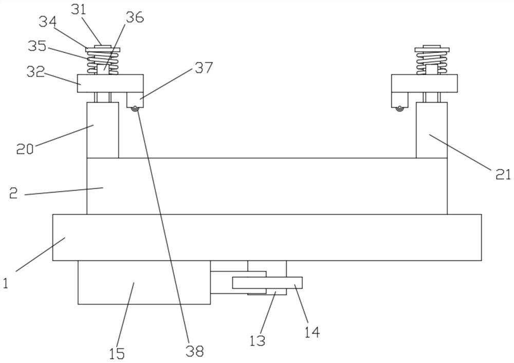 Motor coil tin soldering charging plate positioning device