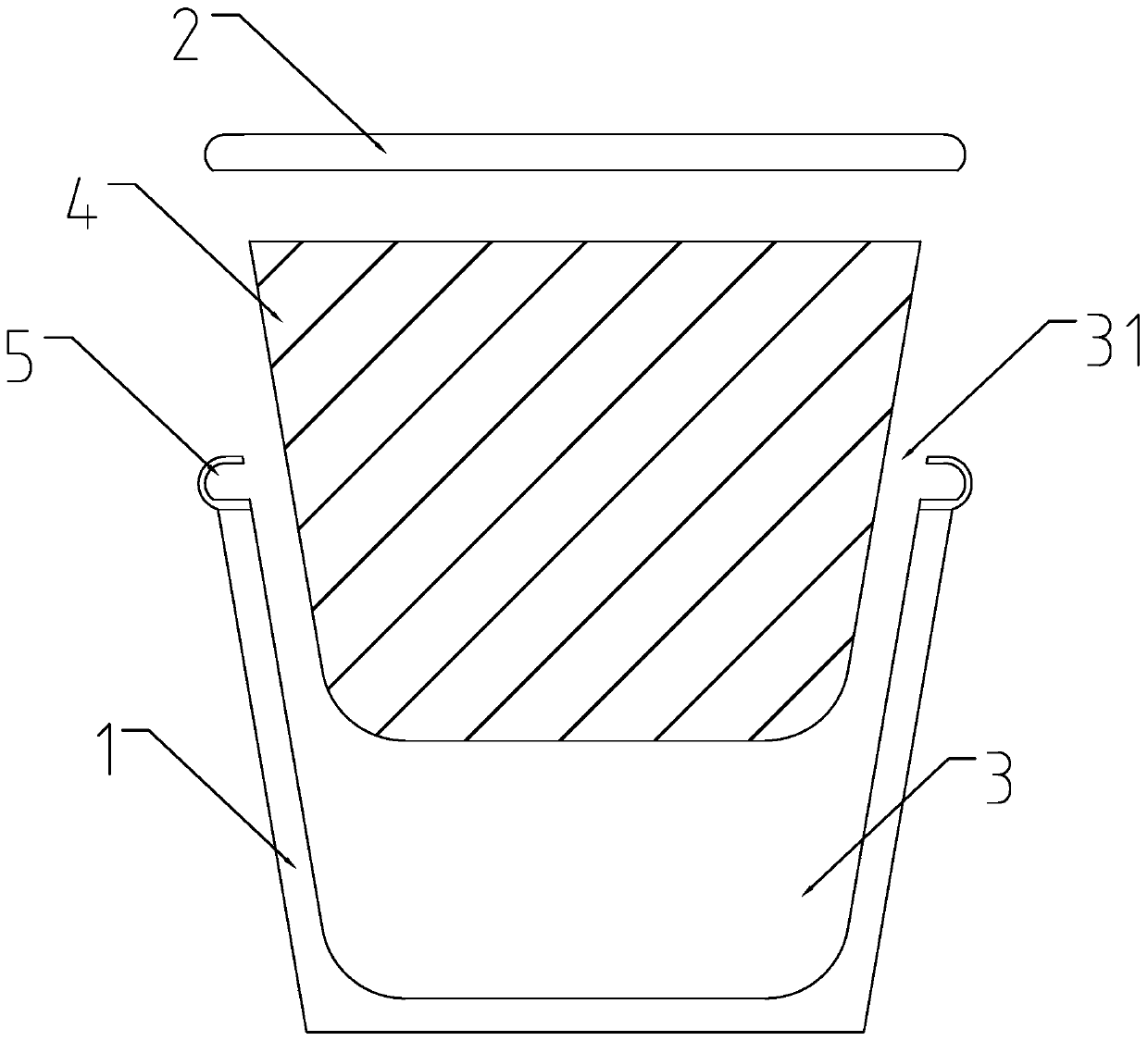 A sample boat for direct mercury measurement