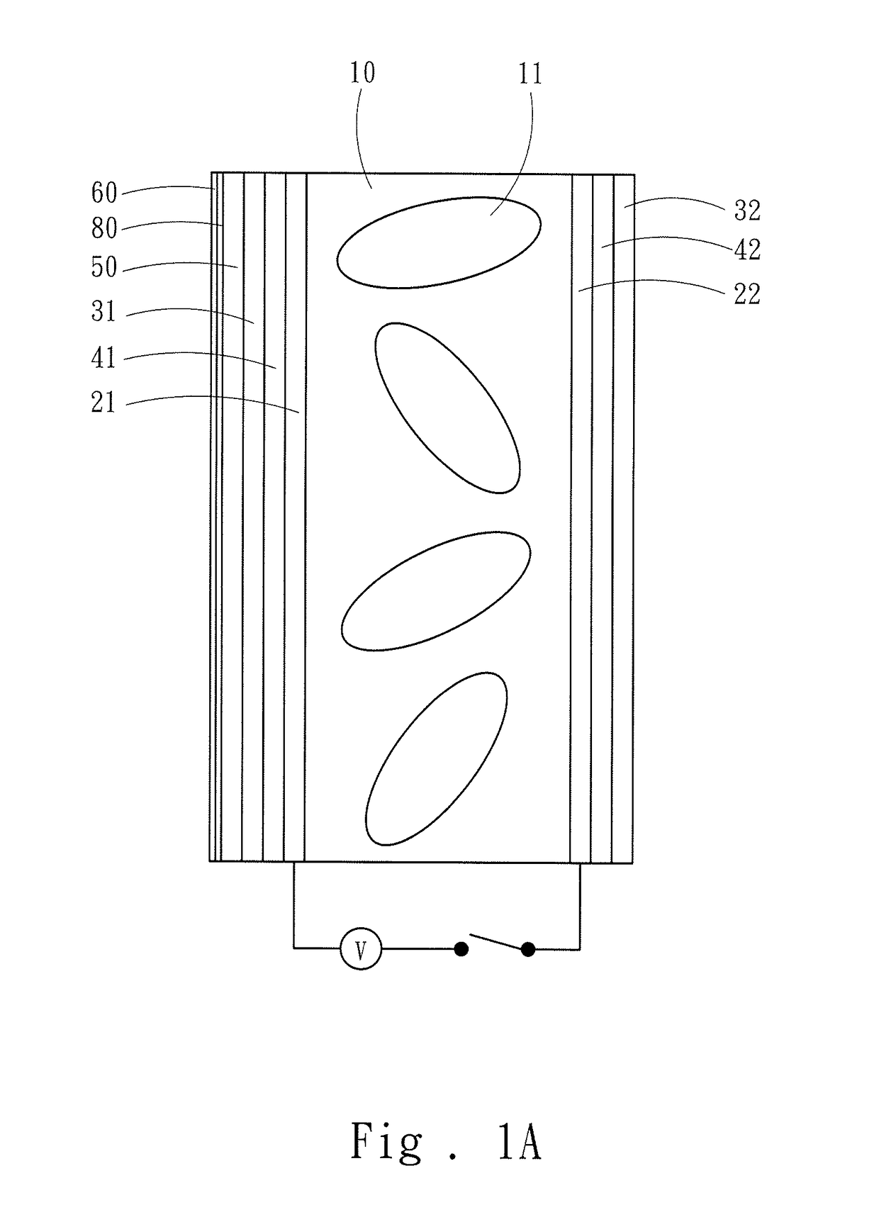 Polymer-dispersed liquid crystal light-regulation structure