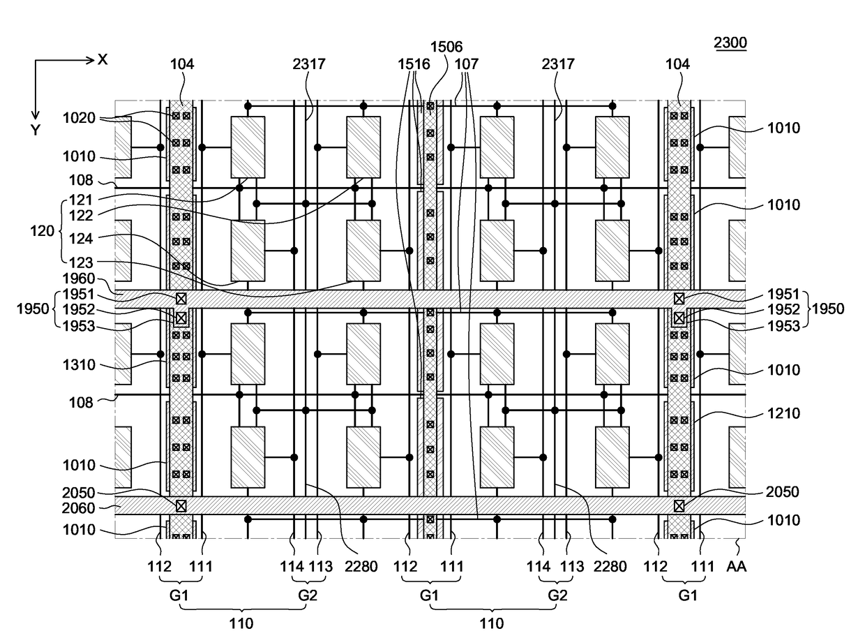 Electro-luminescence display apparatus