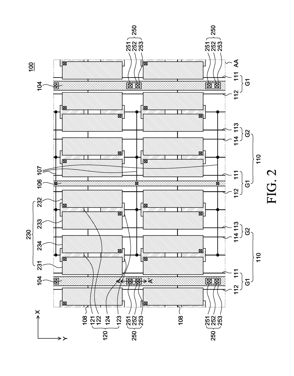 Electro-luminescence display apparatus