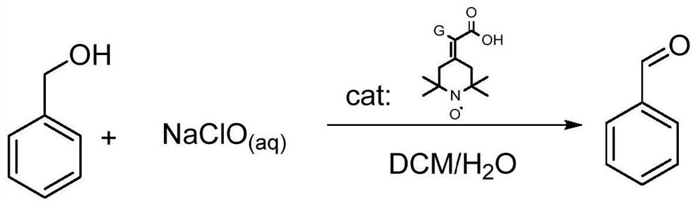 Preparation method of 2-(2, 2, 6, 6-tetramethyl piperidine nitroxide radical-4-subunit) acetic acid derivative and application thereof