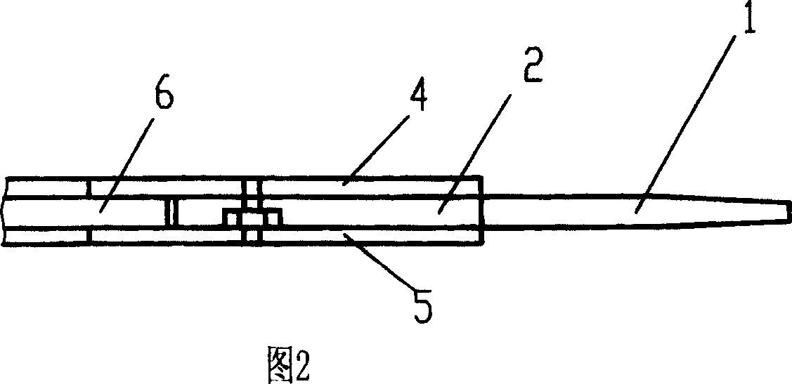 Needle fixing device of needle selecting equipment