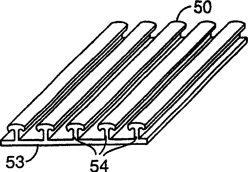 Heat treated profile extruded hook