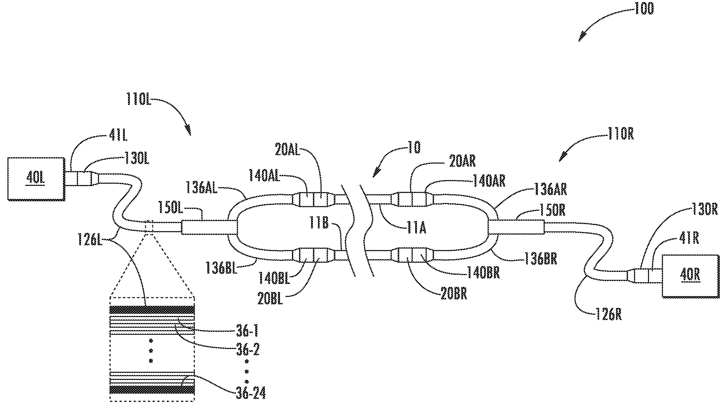 Optical interconnection methods for high-speed data-rate optical transport systems