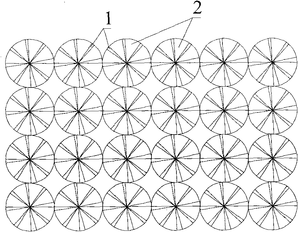 Impregnation method of non-woven fabric