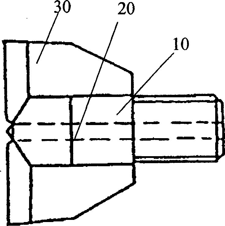 Drill bit for taphole of blast furnace and method for producing same