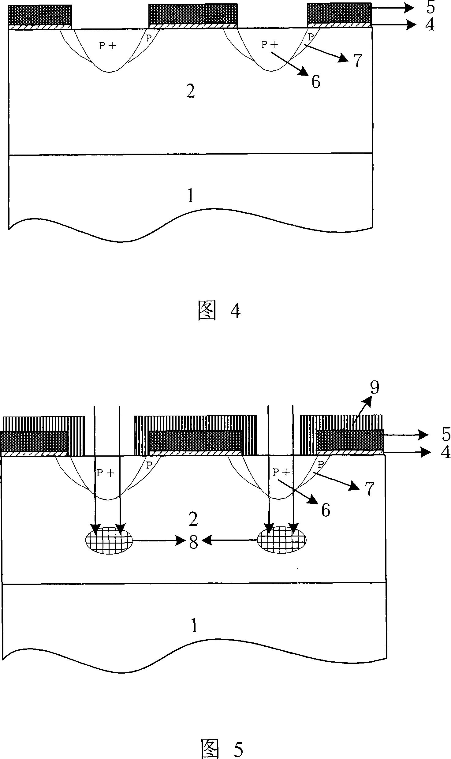 Method for manufacturing hyperconjugation VDMOS device