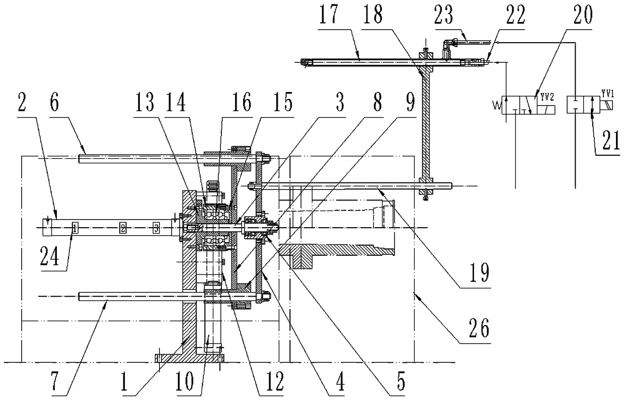 Automatic cylinder sleeve casting coating spraying device