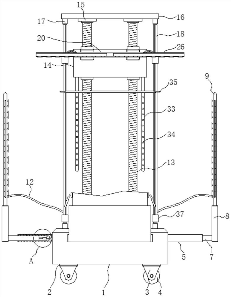 Stable crane trolley for heat exchanger packaging