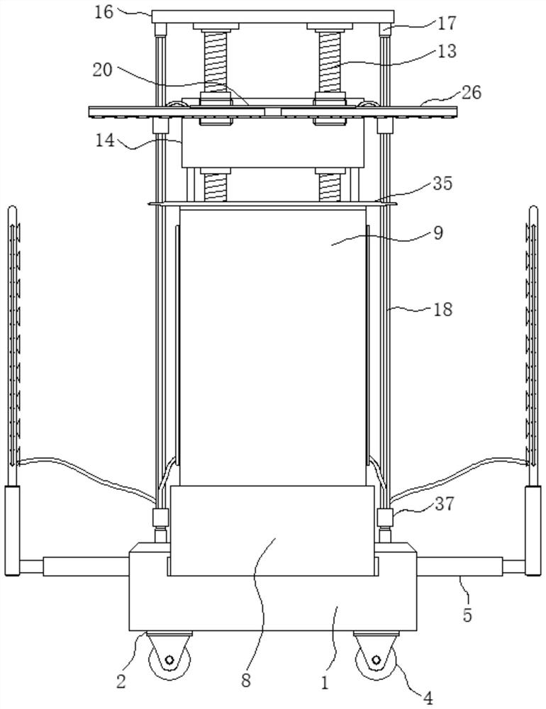 Stable crane trolley for heat exchanger packaging