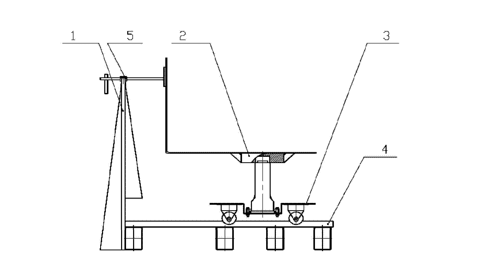 Adjusting tool for assembling fan cabin cover