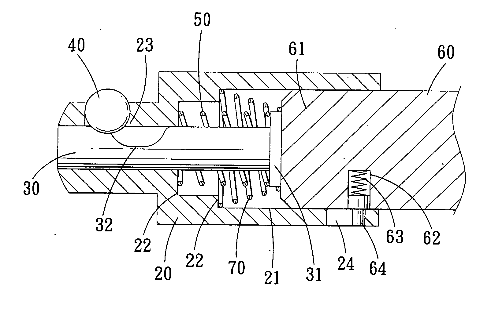 Quick-release socket adapter for a socket wrench