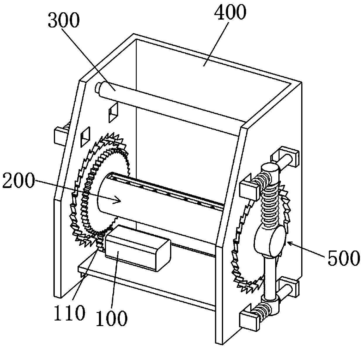 Automobile safety belt retracting mechanism