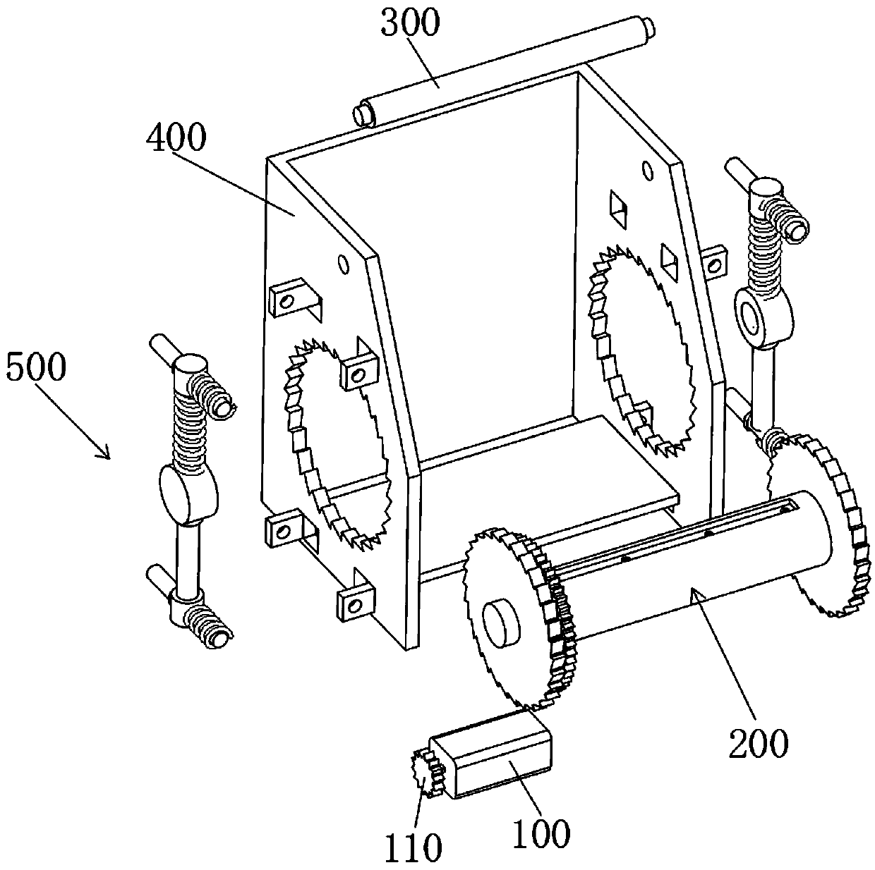 Automobile safety belt retracting mechanism