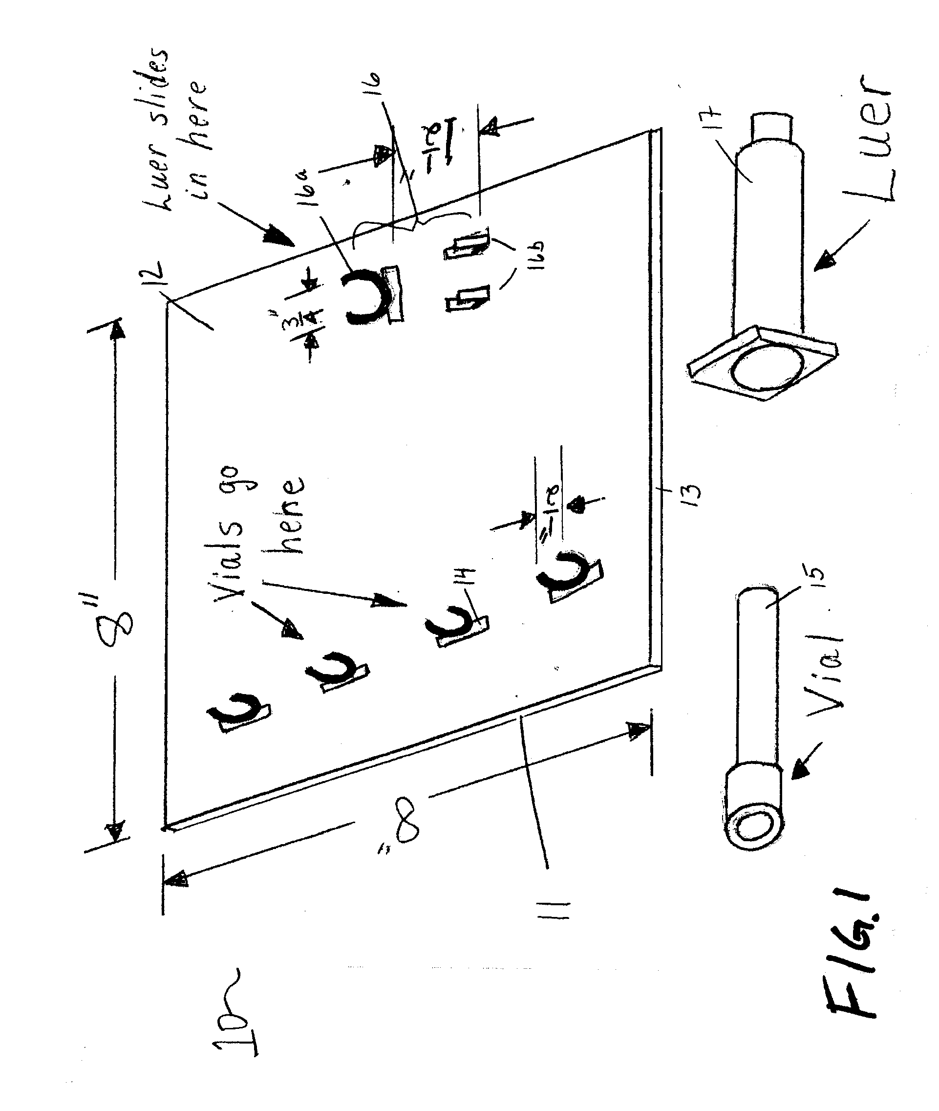 Apparatus and method for drawing samples of blood