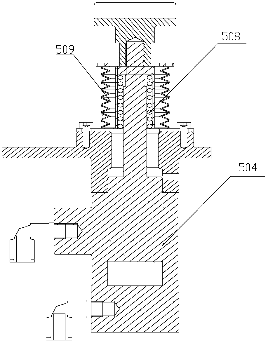 Crystalline silicon single-knife guillotine