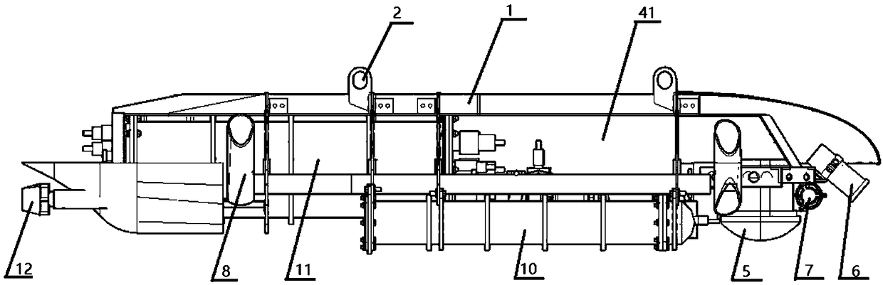 A three-body streamlined autonomous operating underwater robot platform