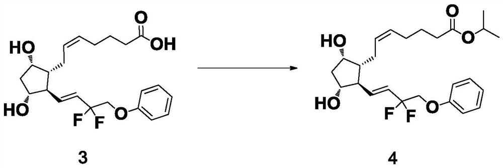 The preparation method of tafluprost