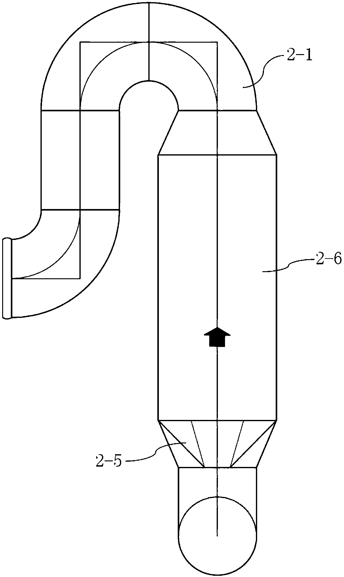 Desulfurization-denitrification-dedusting integrated device of coke oven