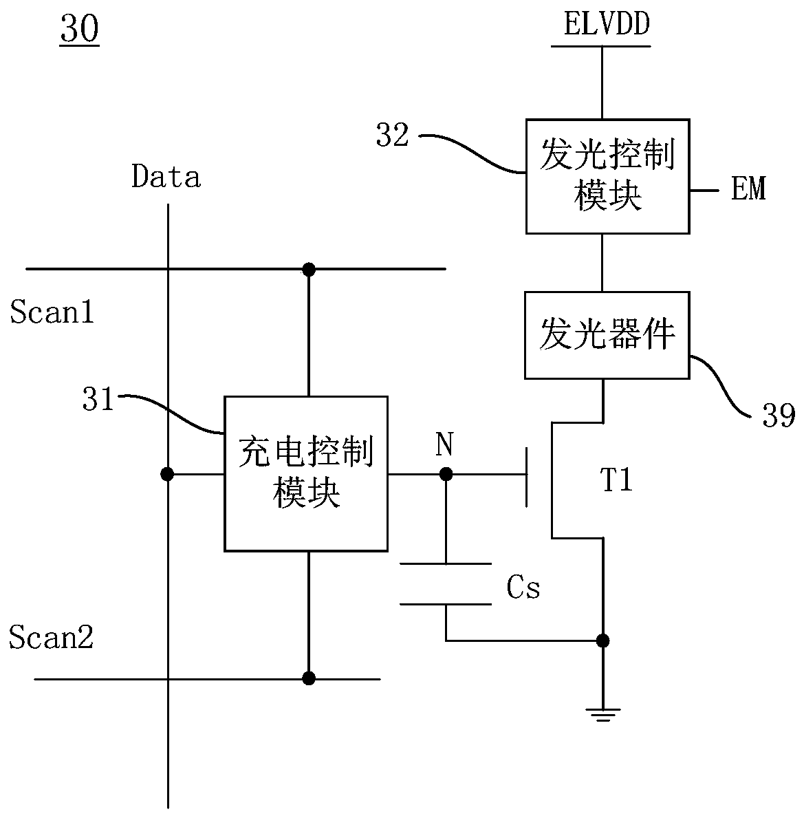 Pixel driving circuit and display device