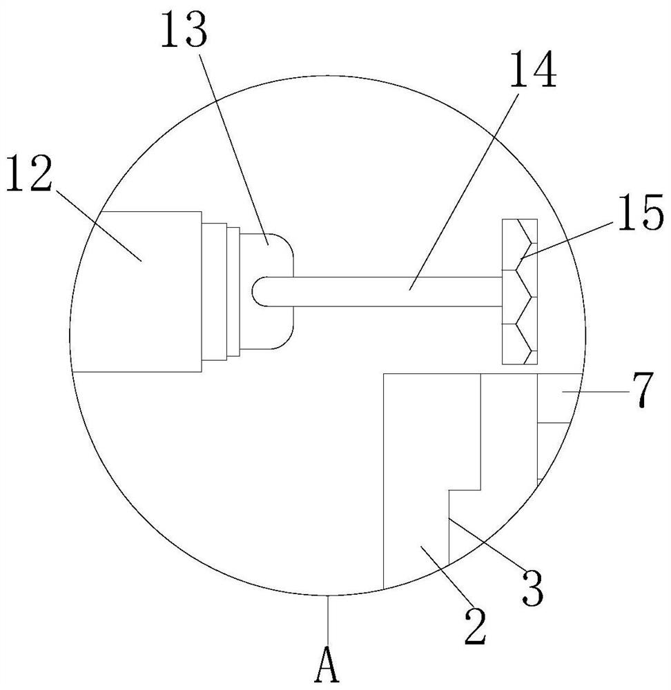 Vegetable processing device convenient for vegetable dehydration