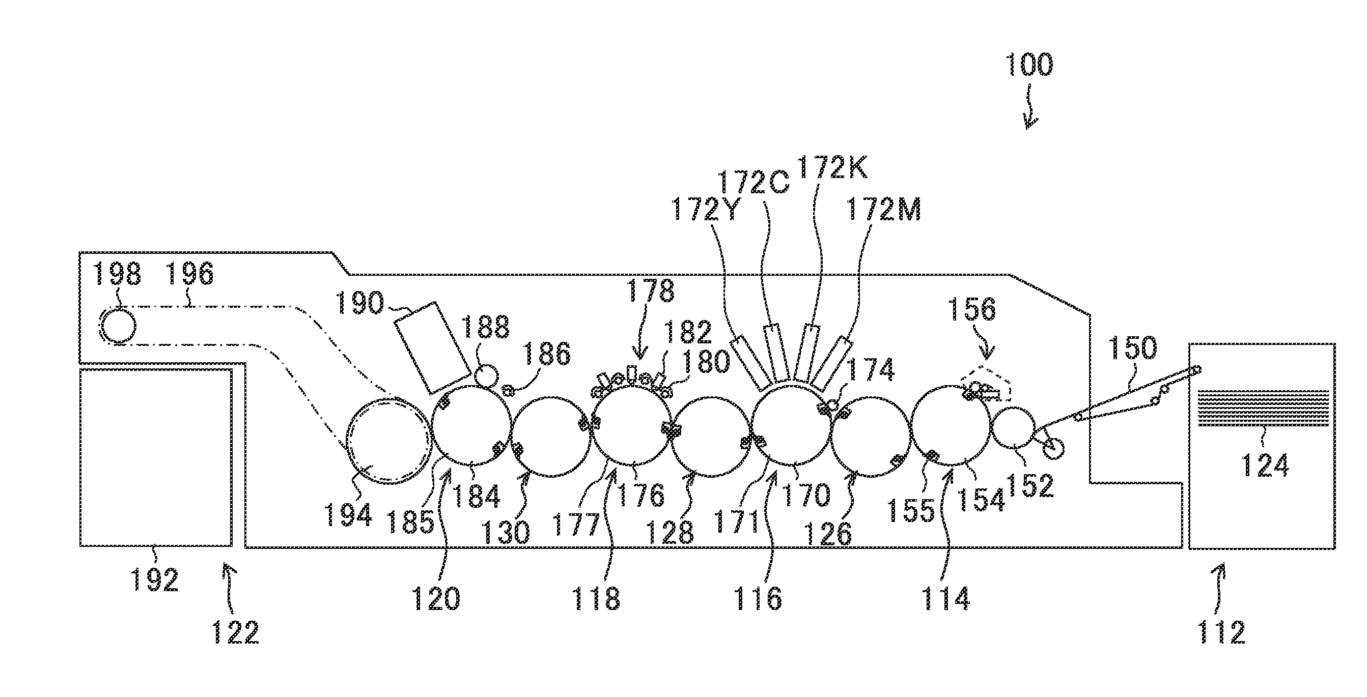 Inkjet image forming apparatus, method of designing same and method of improving image formation quality