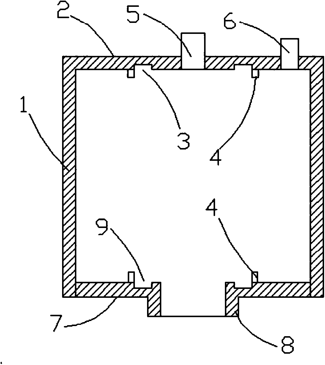 Air cylinder on clutch booster