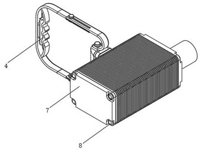 Distance measuring equipment of laser distance measuring sensor