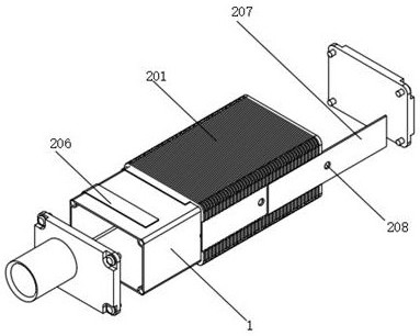 Distance measuring equipment of laser distance measuring sensor