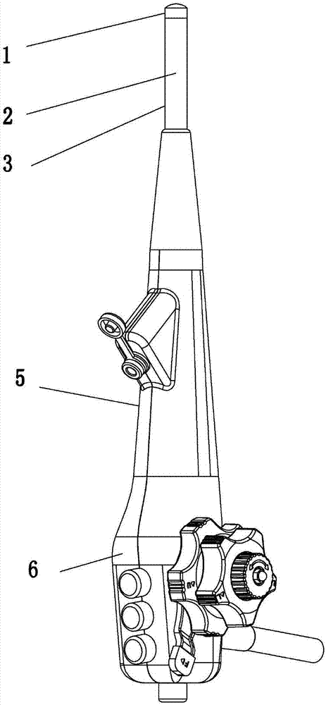 Disposable medical endoscope